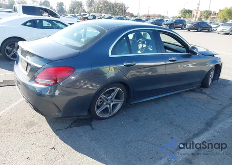 2016 Mercedes-Benz C 300 Sport из США, поврежденный, VIN 55SWF4JB7GU154778